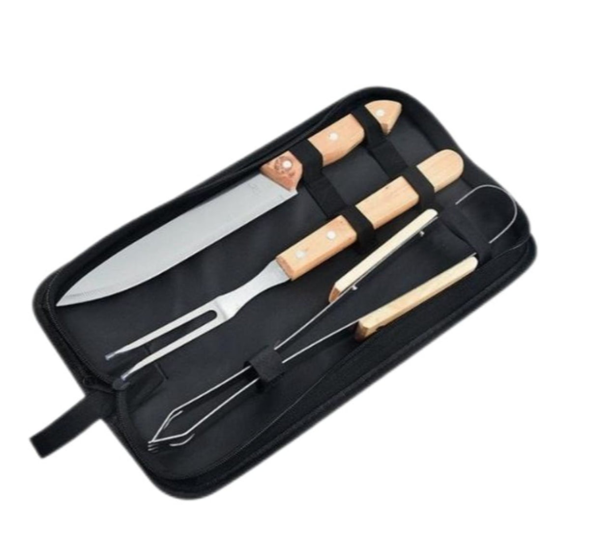 Stainless Steel BBQ Tool Set with Carry Case