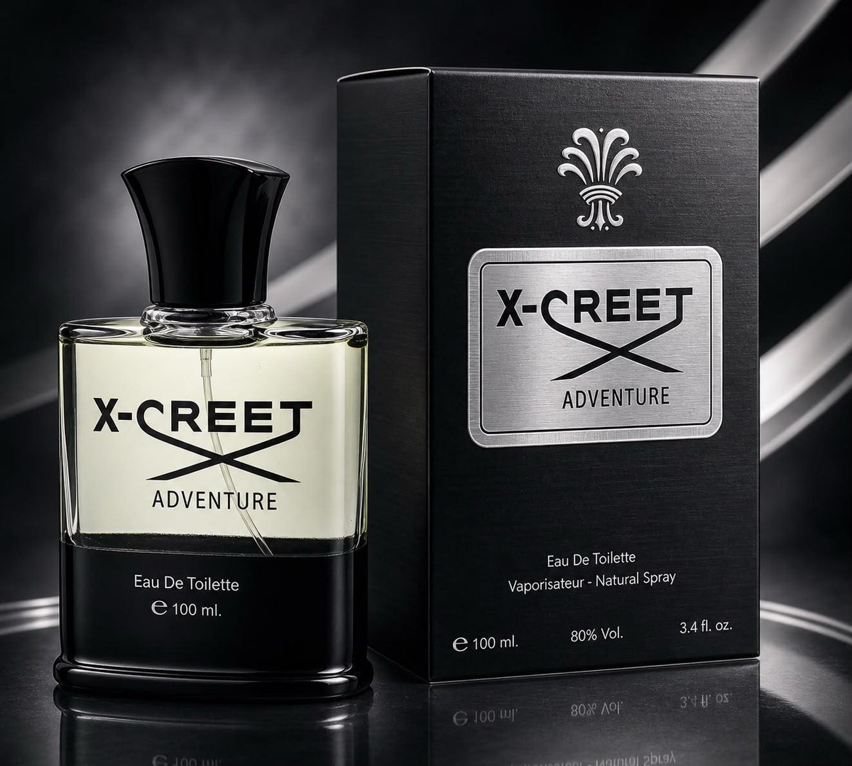 X-Creet Adventure Eau de Toilette Natural Spray 100ml