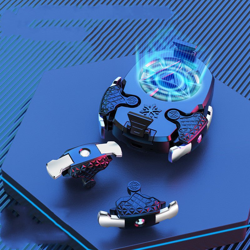 USB-C Phone Gaming Cooling Fan with Control Buttons