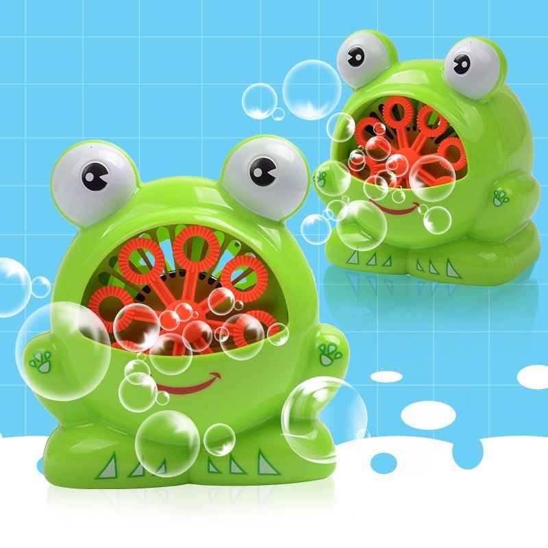 Frog Bubble Machine with Lights and Music
