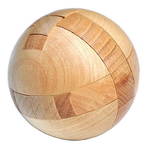 Wooden Ball Assembly Puzzle