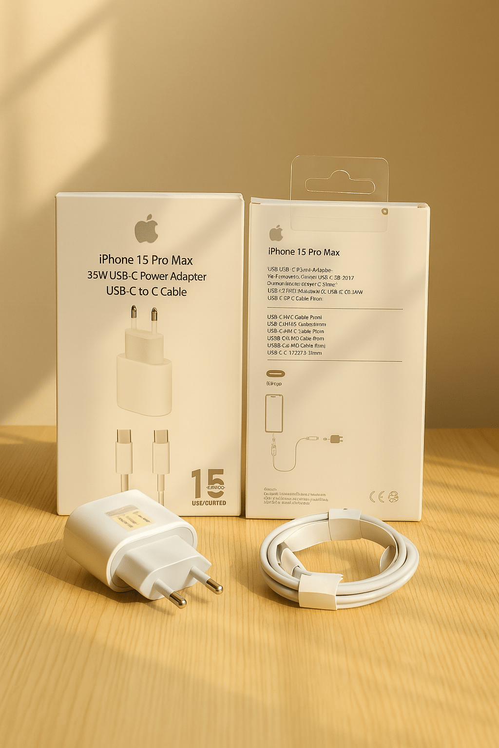35W USB-C Power Adapter and Cable Set for iPhone