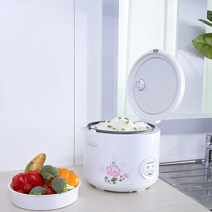 Electric Rice Cooker with Keep-Warm Function