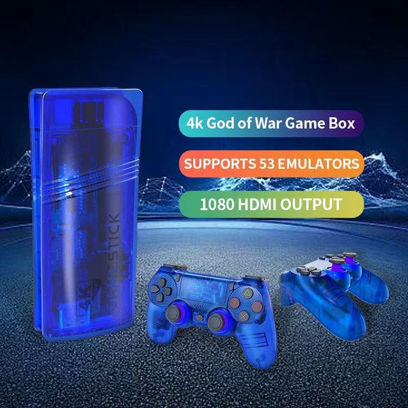 Retro Game Station with Two 2.4G Wireless Controllers