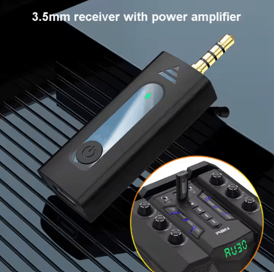 Wireless Lavalier Microphone with Noise Cancellation