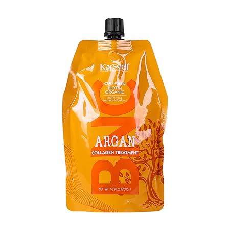 Argan Oil Hair Treatment with Collagen and Biotin, 500ml