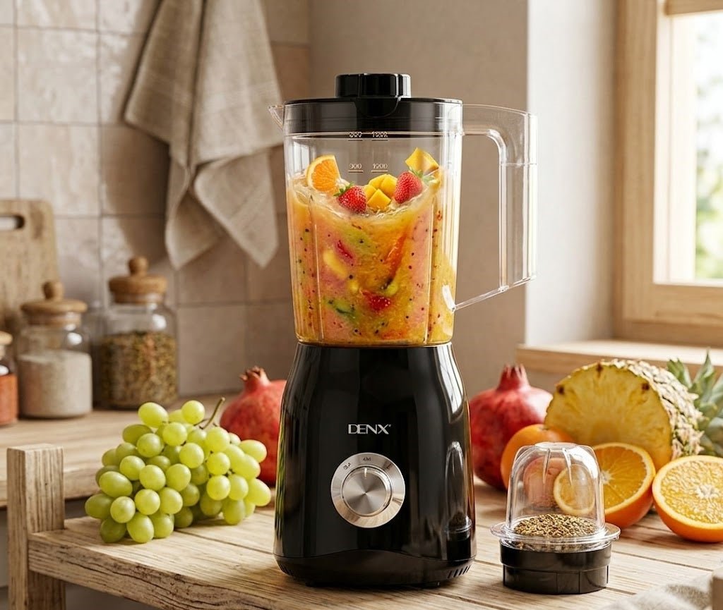 Denx 2-in-1 Juicer & Blender - 1500W