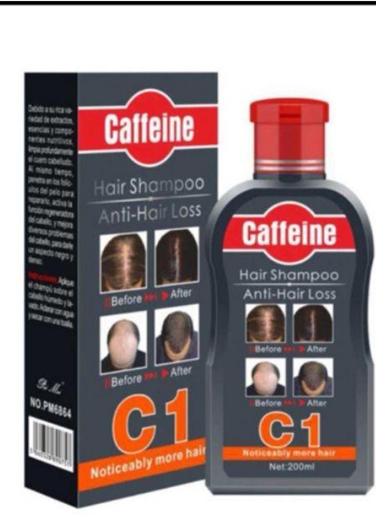 Caffeine Hair Shampoo, 200ml