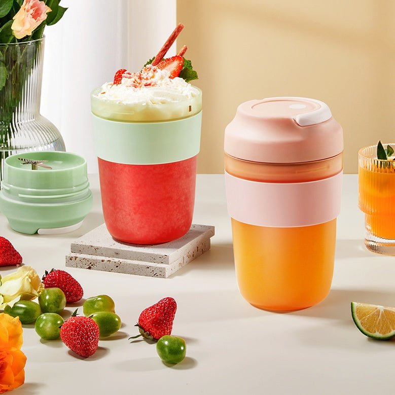 400ml Rechargeable Portable Blender with Four Blades