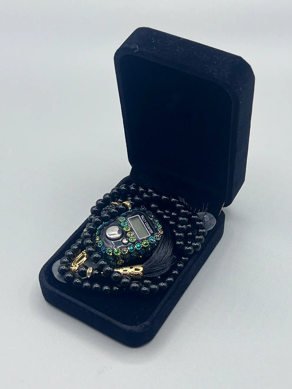 Digital Tasbeeh Counter and Prayer Beads Gift Set