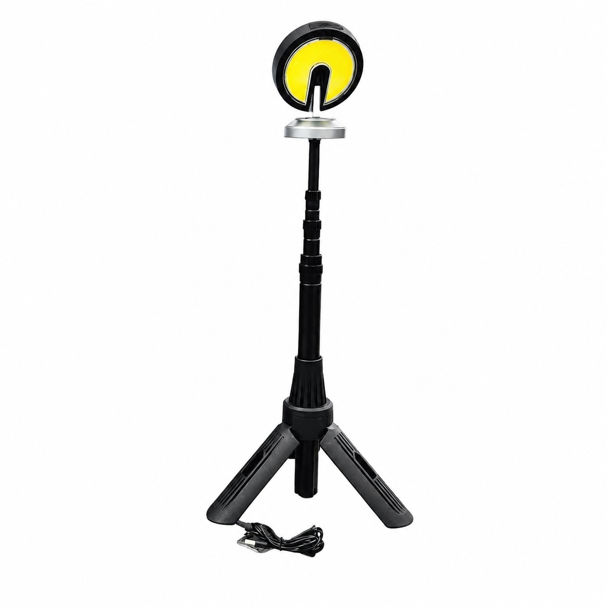 Rechargeable COB Work Light with Adjustable Tripod