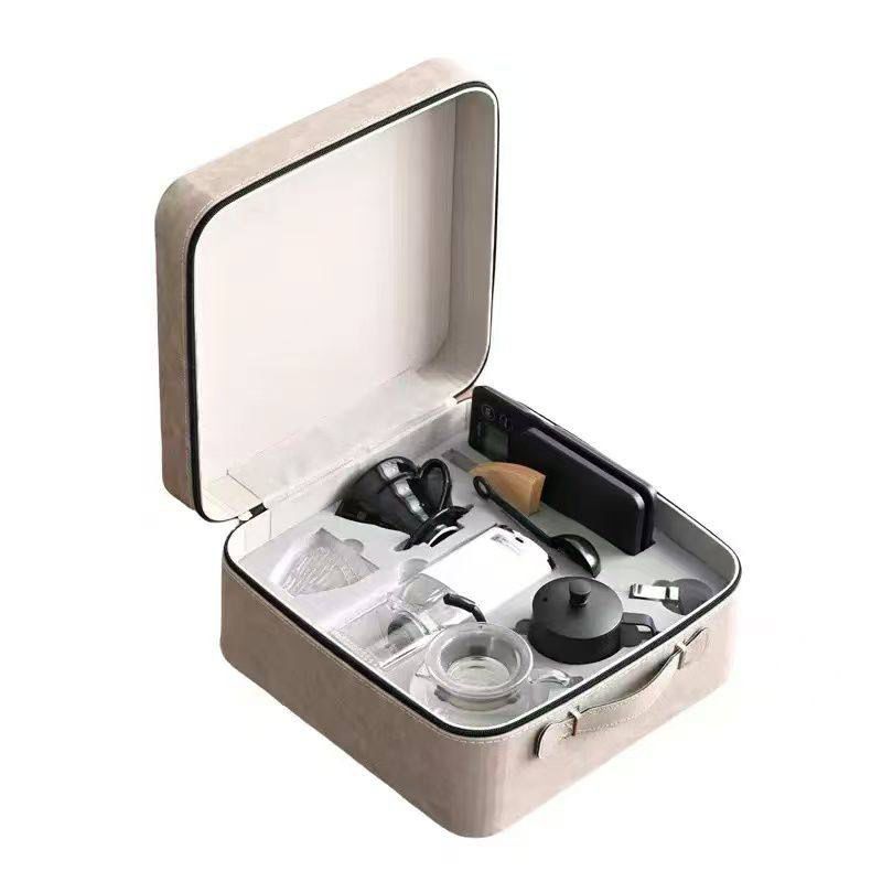 Portable Pour-Over Coffee Brewing Travel Kit