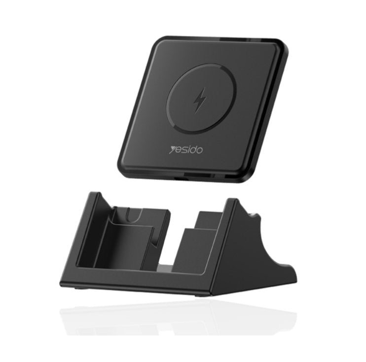 Detachable Phone Holder with 15W Wireless Charging