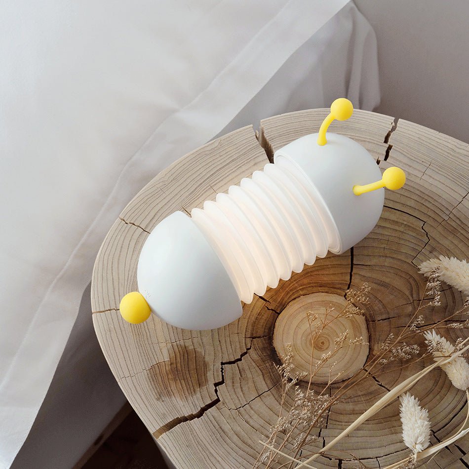 Retractable Caterpillar LED Night Light with Magnetic Mount