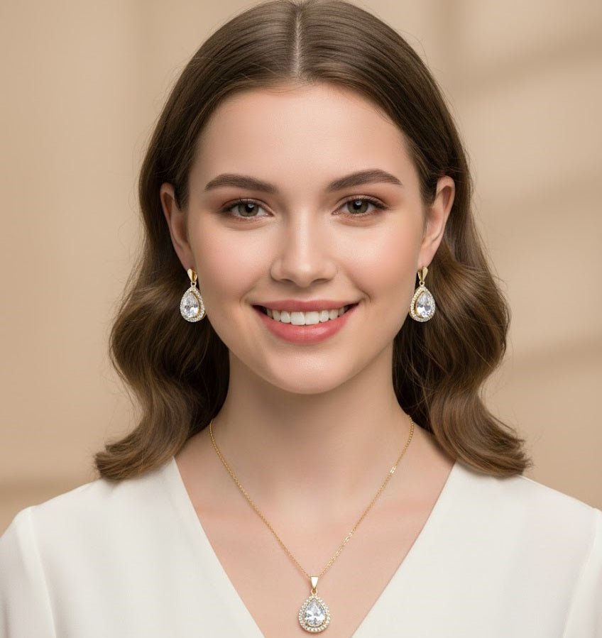 Royal Teardrop Elegance Set