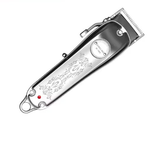Cordless Metal Hair Clipper with Adjustable Taper Lever