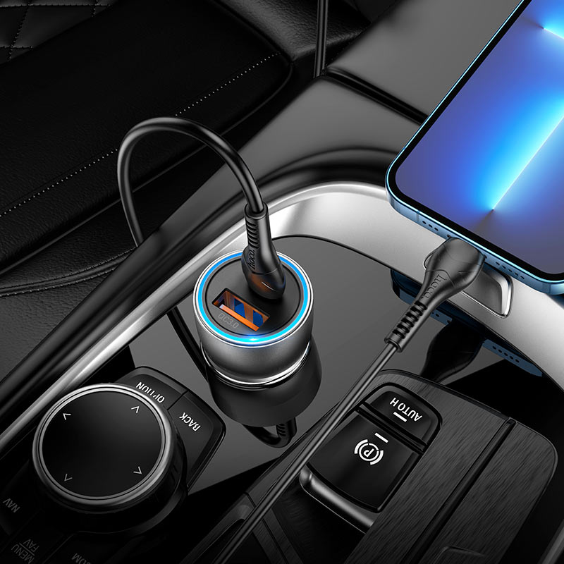 Hoco - Sprinter Dual Port Car Charger (NZ8)