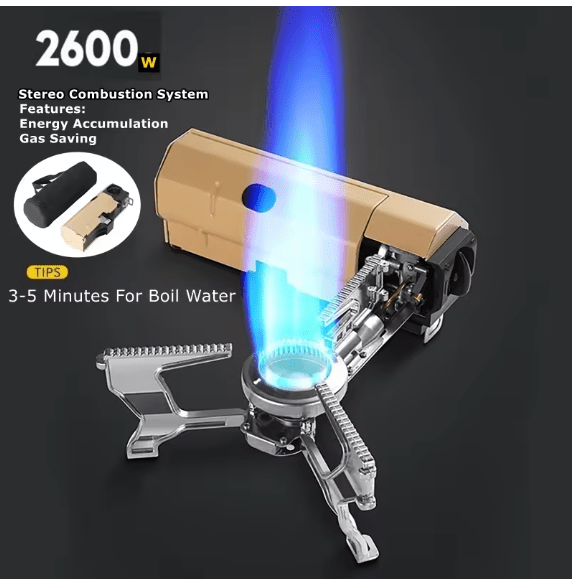 Portable Folding Butane Camping Stove, PYB-DKS1001