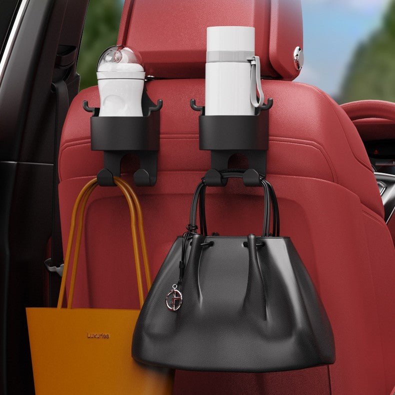 Car Seat Back Cup Holder with Hook