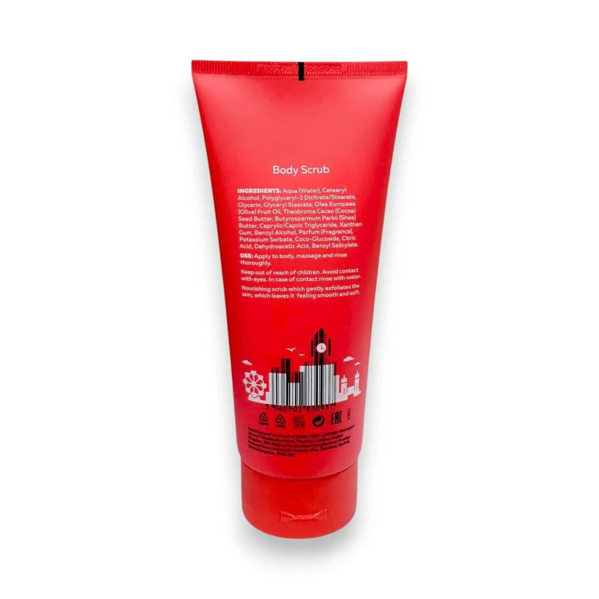 Shea and Cocoa Butter Body Scrub, 200 ml