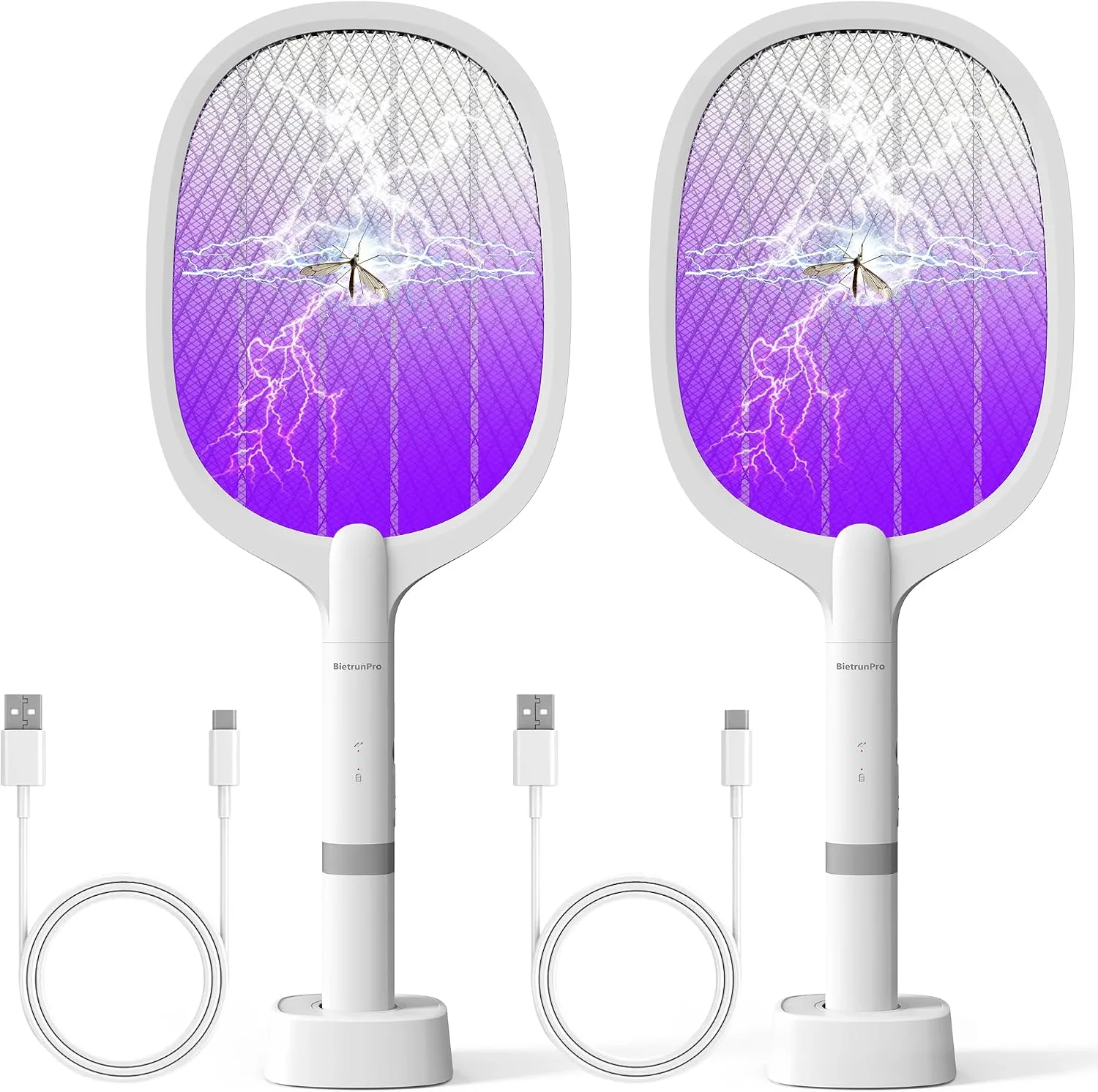 Telescopic Electric Mosquito Swatter