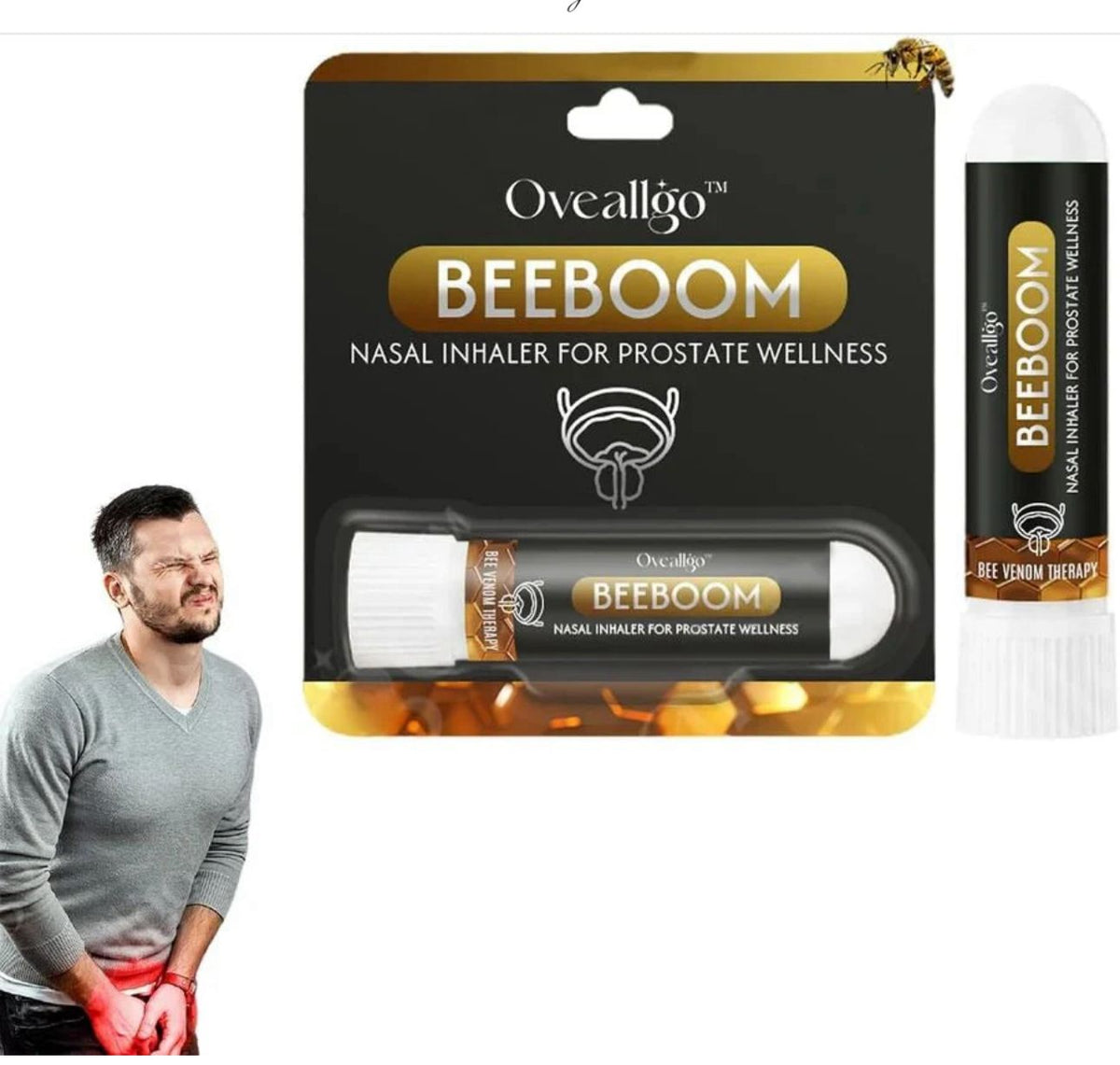 Bee Venom Nasal Inhaler with Honey Scent