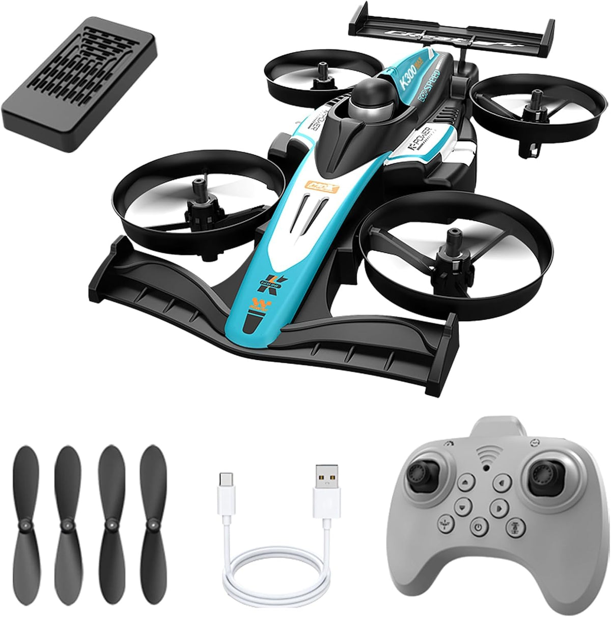 K300 Max 2-in-1 Land & Flight RC Drone