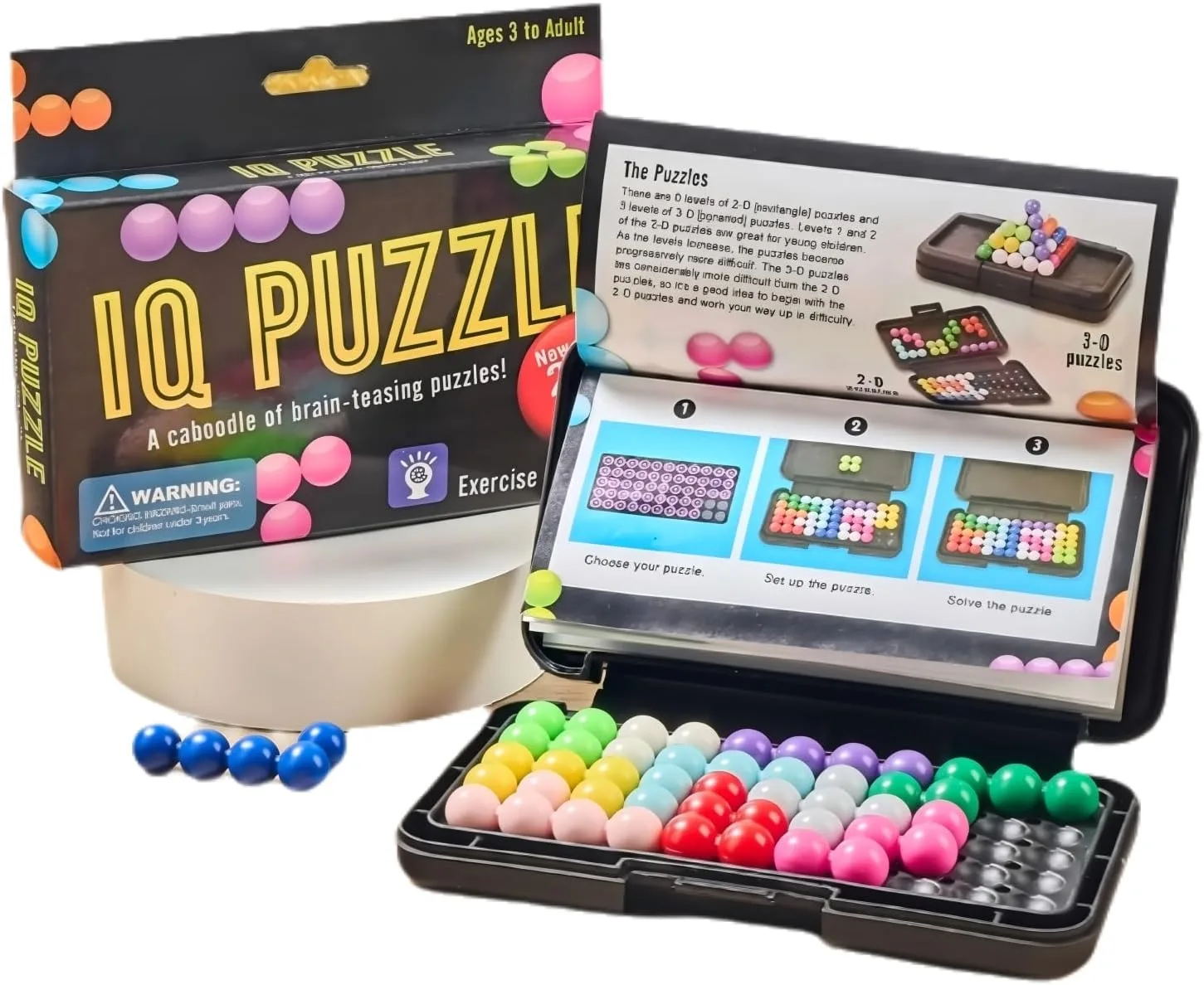 Educational IQ Bead Puzzle Game