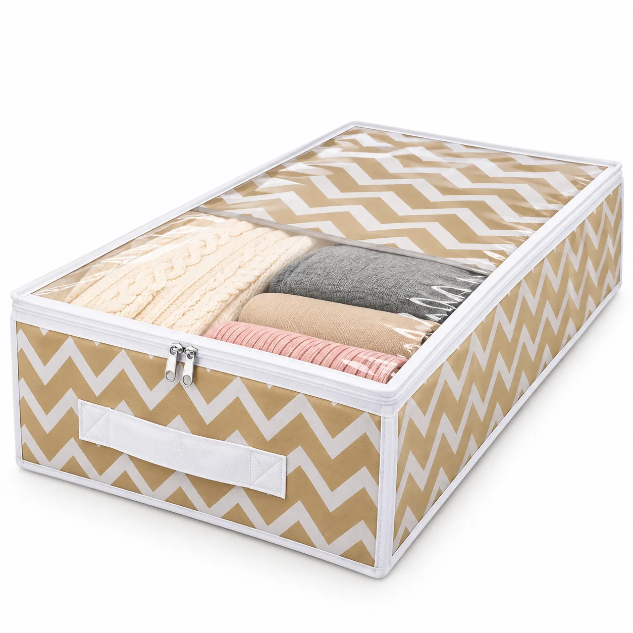 Foldable Under-Bed Storage Organizer