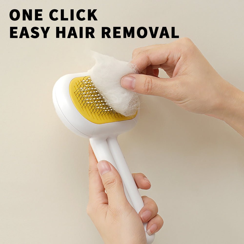 Self-Cleaning Cat and Dog Grooming Brush