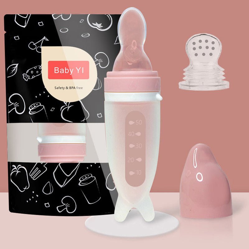 30 ml Silicone Baby Spoon Feeding Bottle