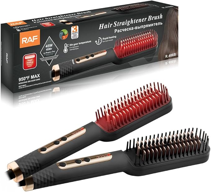 R.406B Hair Straightener Brush