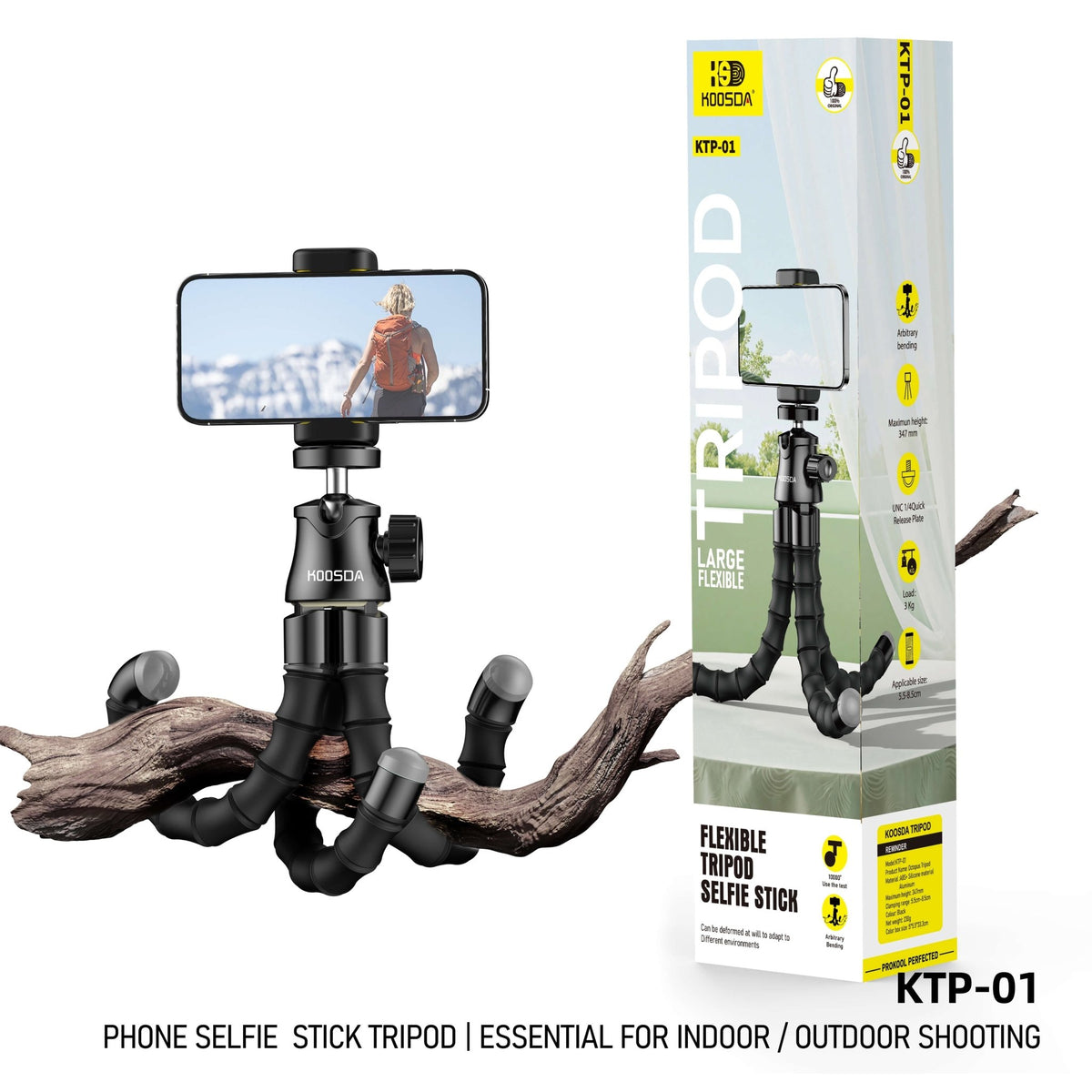 Hoosda Flexible Selfie Stick
