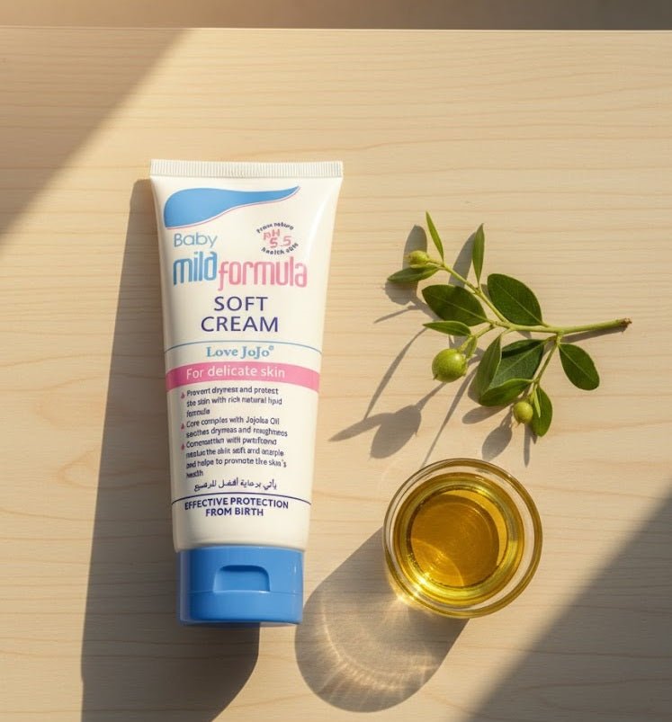 Baby Mild Soft Cream with Jojoba Oil and Panthenol