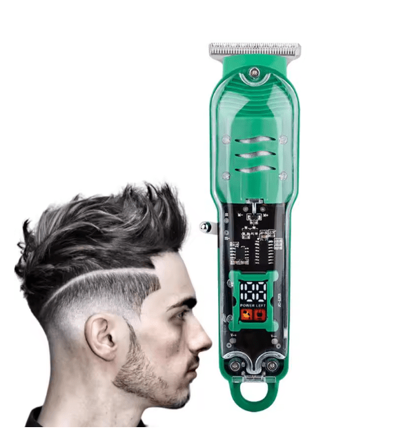 Rechargeable Hair Trimmer Kit with LED Display