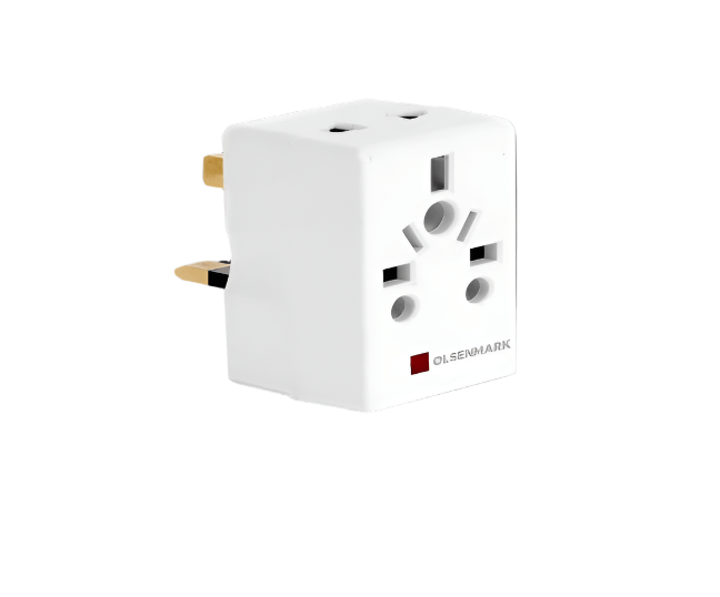 Universal All-in-One Travel Plug Adapter with USB Ports