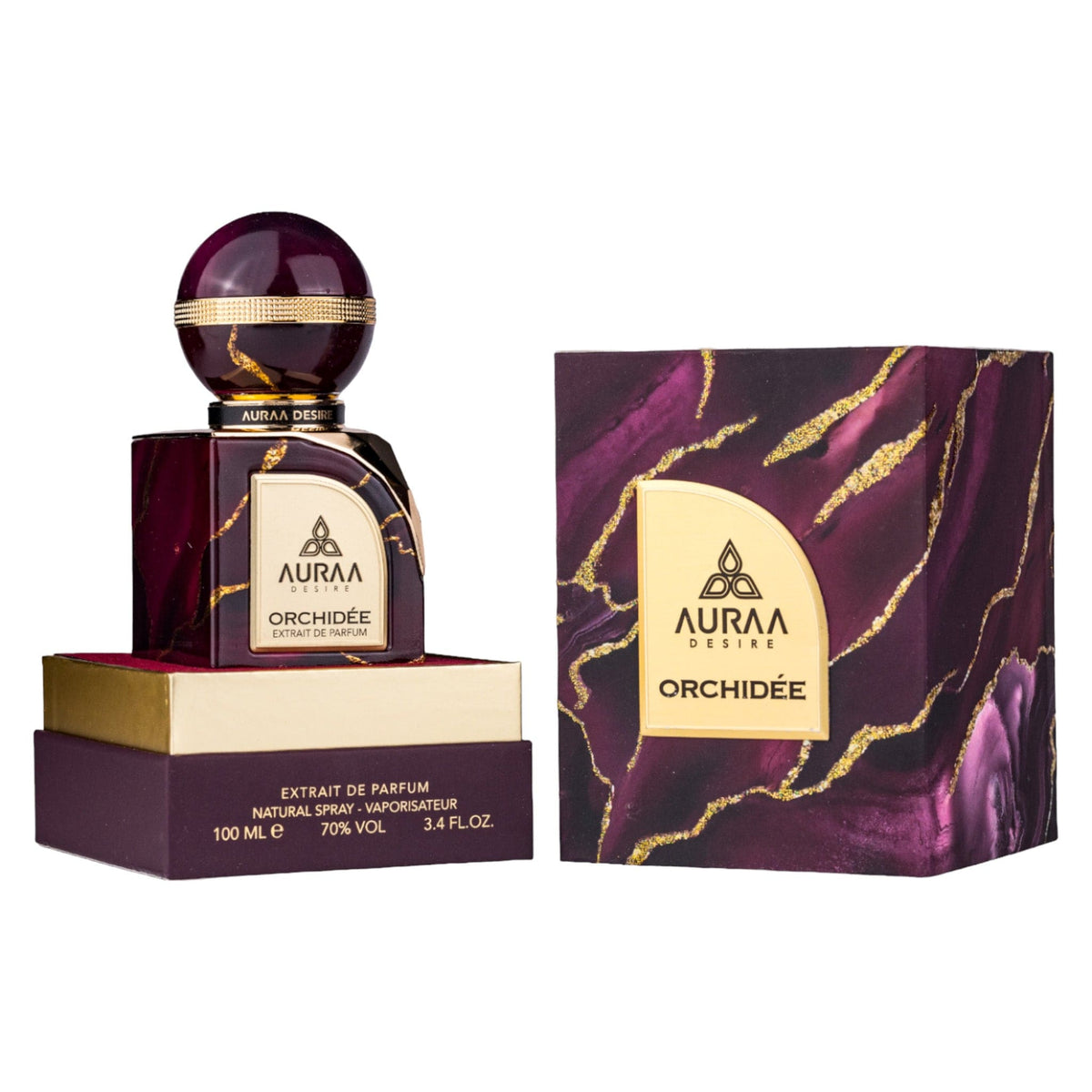 Warm Spicy Perfume with Saffron and Vanilla Notes
