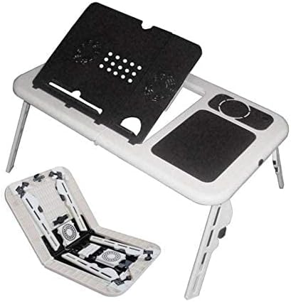 Portable Folding Laptop Table with Cup Holder