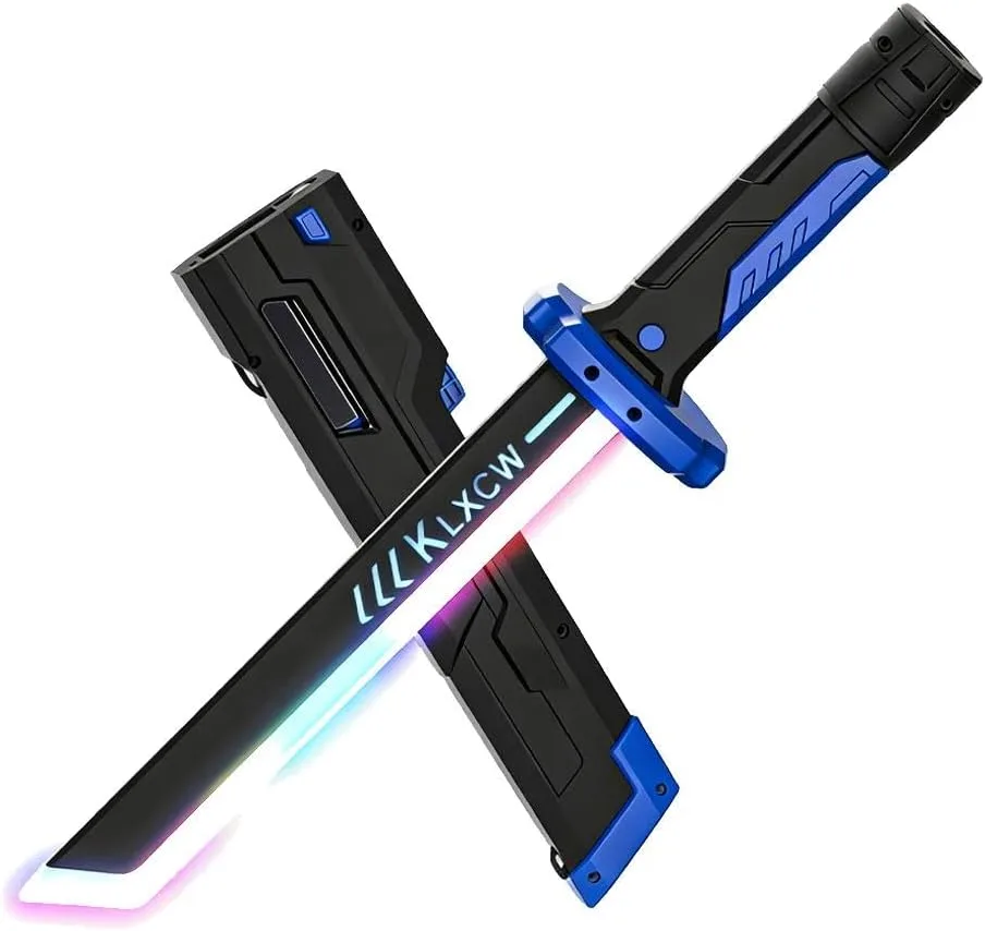 LED Spinning Toy Sword