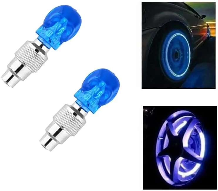 LED Wheel Valve Lights (Blue)