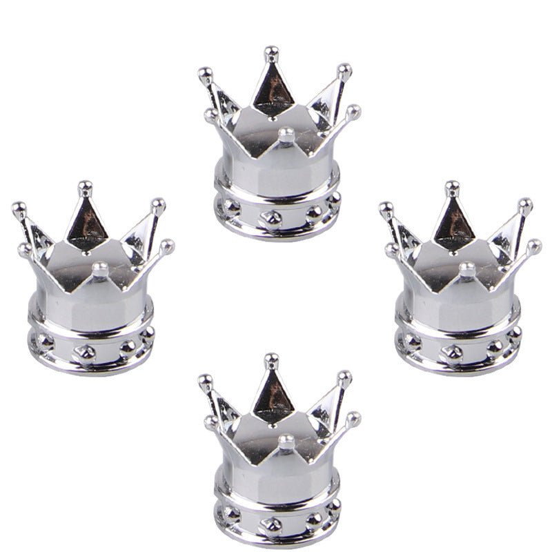 Crown-Style Tire Valve Cap