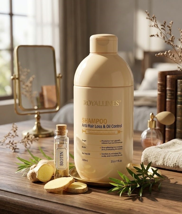 Ginger, Biotin and Tea Tree Oil Shampoo, 700 ml