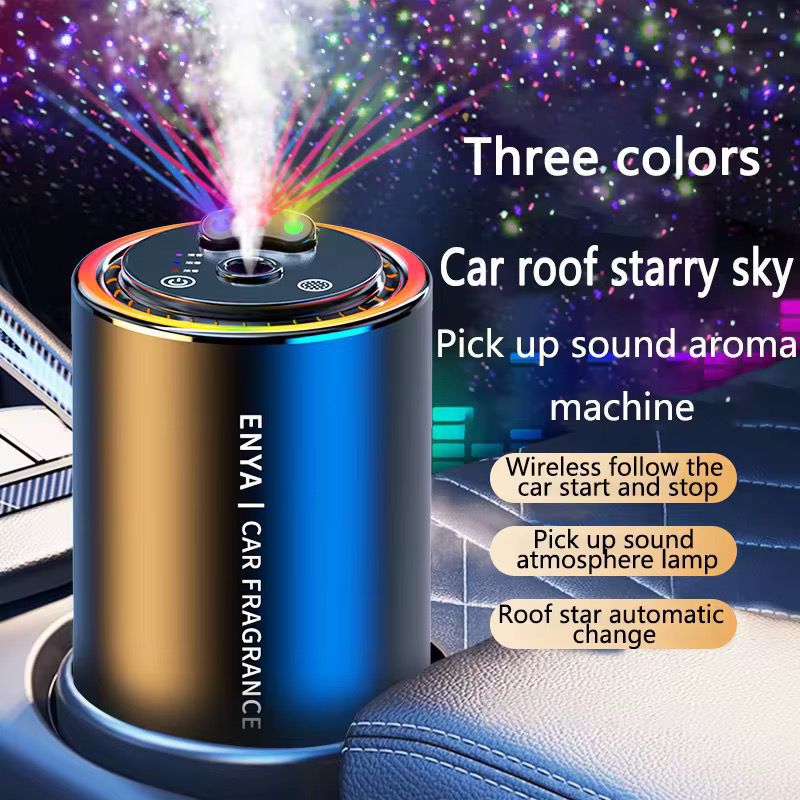 USB Car Air Purifier and Fragrance Diffuser