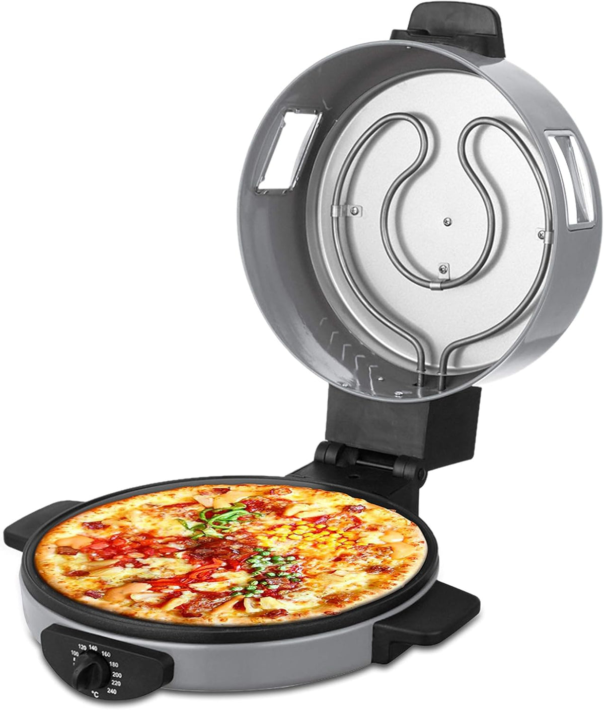 Multi-Use Bread, Pizza & Crepe Maker, SC-260