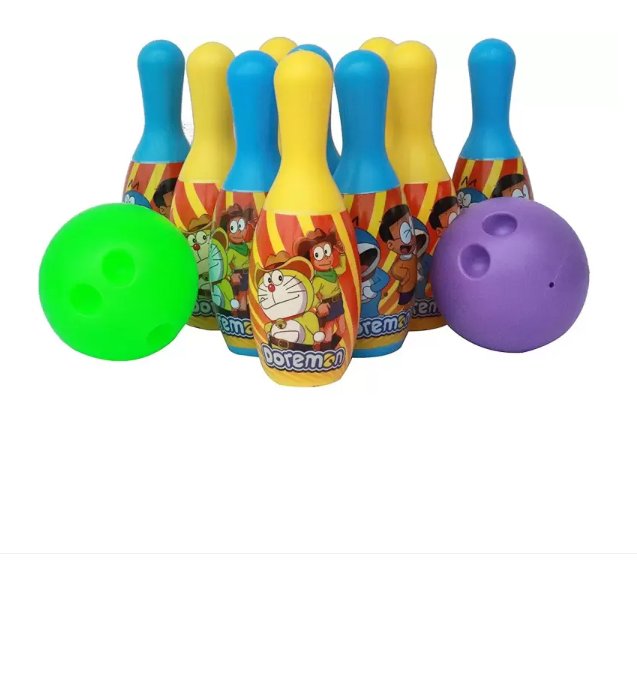 Kids' Bowling Set with 10 Pins and 2 Balls