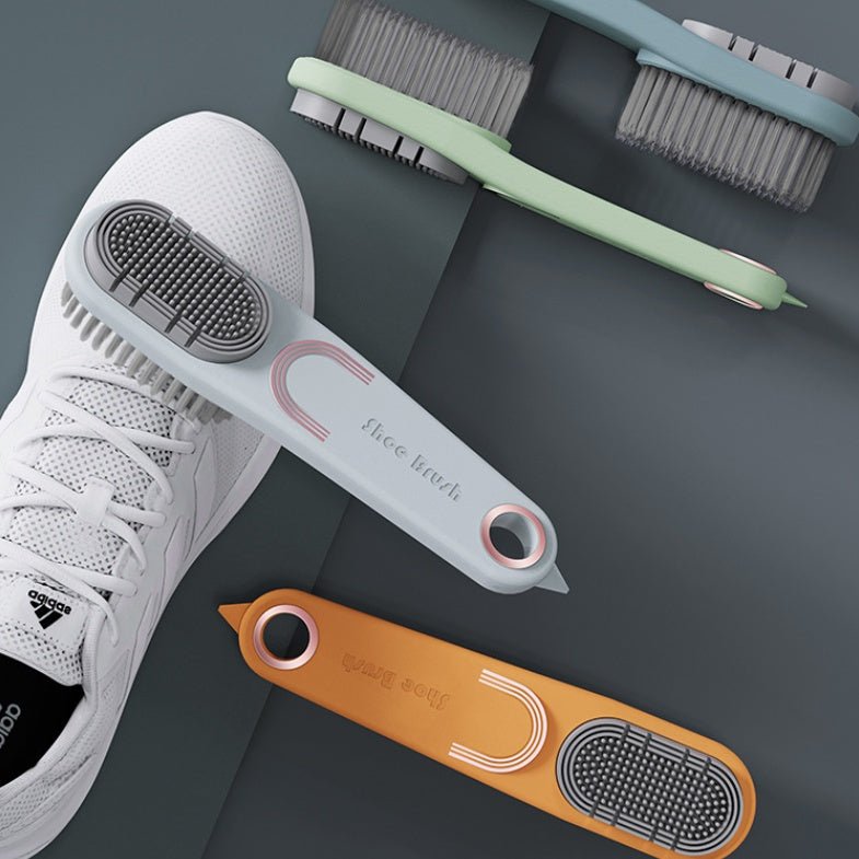 Double-Sided PET Shoe Brush