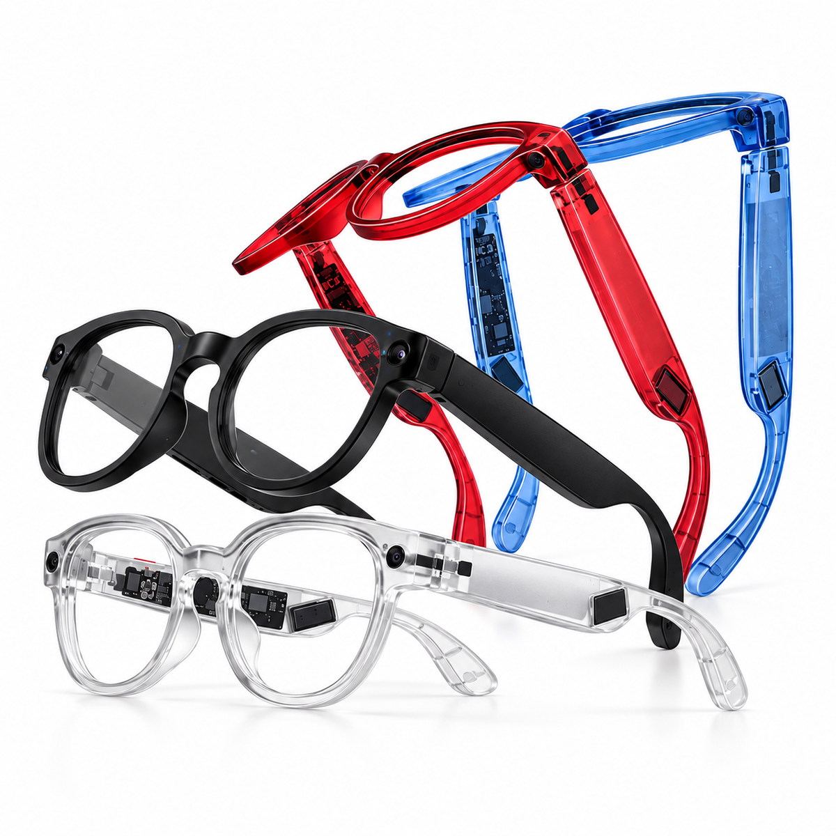 G6 Smart Glasses with AI Recognition and Translation