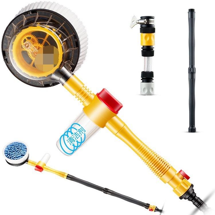 Rotating Brush Washing and Flushing Tool