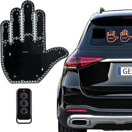 LED Hand Gesture Car Light with Remote Control
