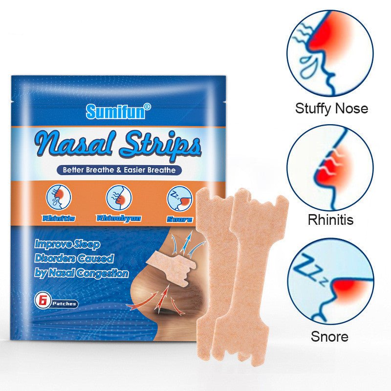 Nasal Strips for Congestion Relief and Improved Breathing